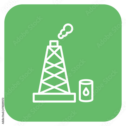 Oil Exploration Icon of Petrol Industry iconset.