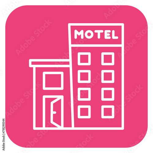 Motel Icon of Hotel Management iconset. © Icons Studio