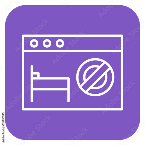 Overbooked Icon of Hotel Management iconset.