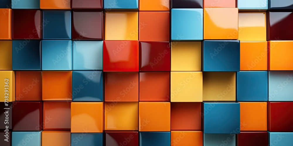 Multi-colored digital wall tiles with abstract geometric patterns for decorating kitchen or bathroom walls. Multi-colored digital wall tiles with abstract geometric patterns for decorating kitchen or bathroom walls.