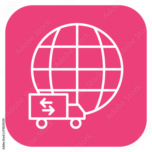 Worldwide Delivery Icon