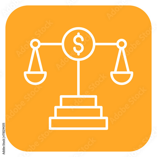 Money Scale Icon of Accounting iconset.