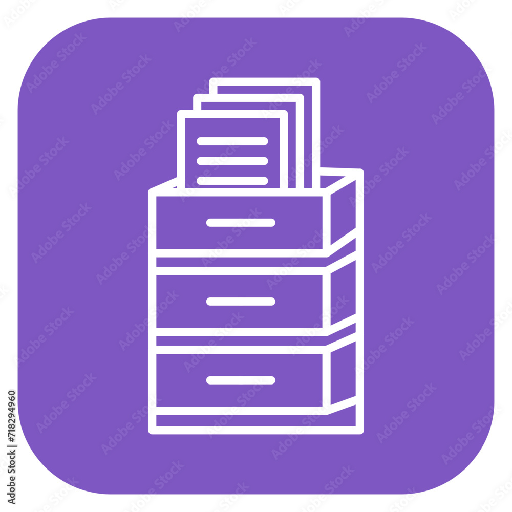 Files in Drawer Icon Files in Drawer Icon