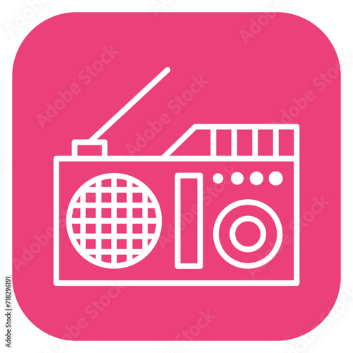 Radio Icon of Entertainment iconset.
