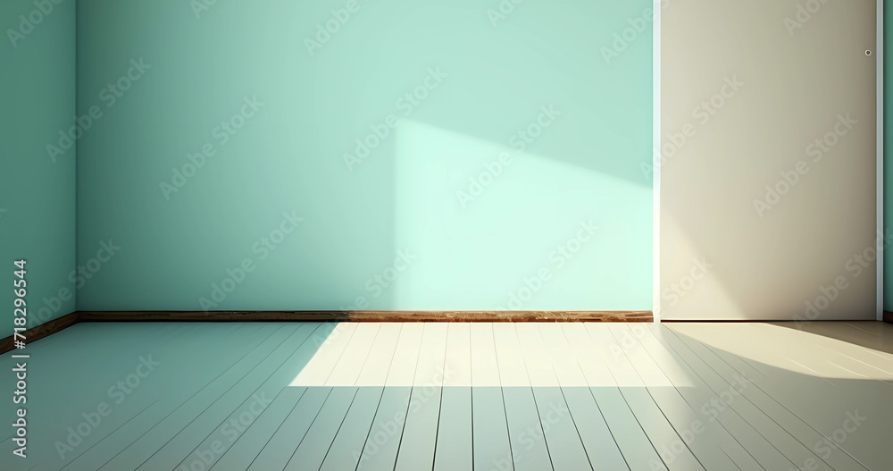 Beautiful minimalistic living room with empty space Beautiful minimalistic living room with empty space