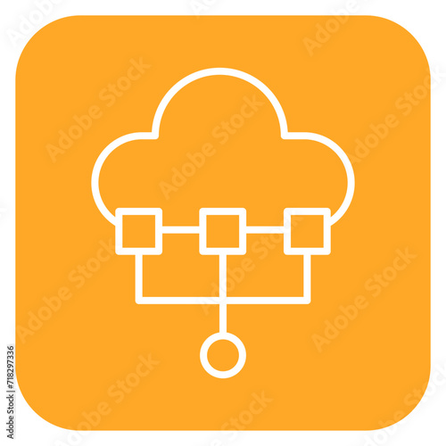 Network Virtualization Icon