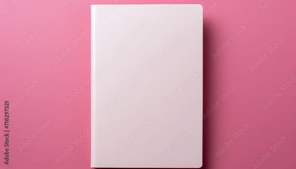 Eye catching pink magazine design template on blank background customizable mockup image Eye catching pink magazine design template on blank background customizable mockup image