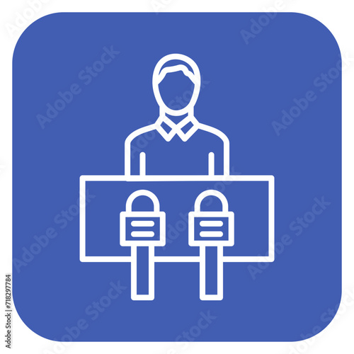 Press Conference Icon