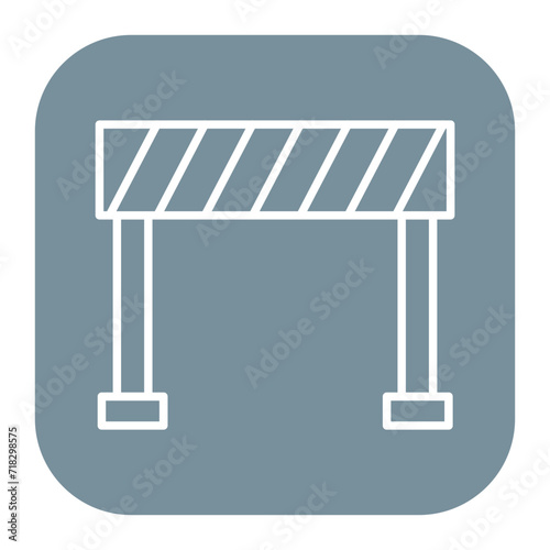 Road Barrier Icon of Protection and Security iconset.