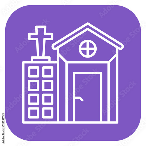 Church Icon of Village iconset.
