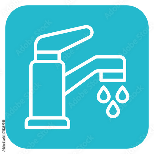 Faucet Icon of Firefighter iconset.