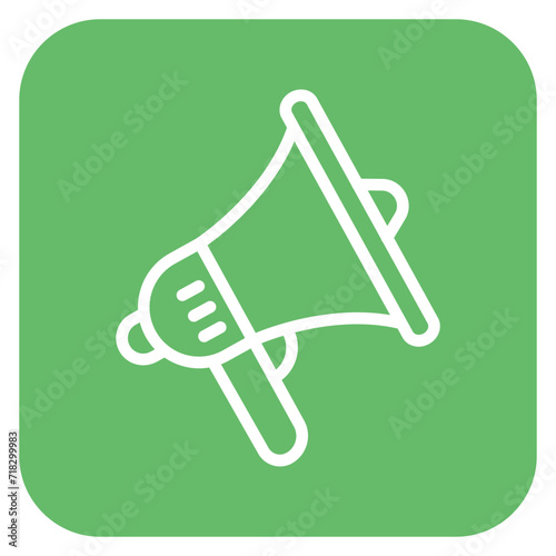 Megaphone Icon of Firefighter iconset.