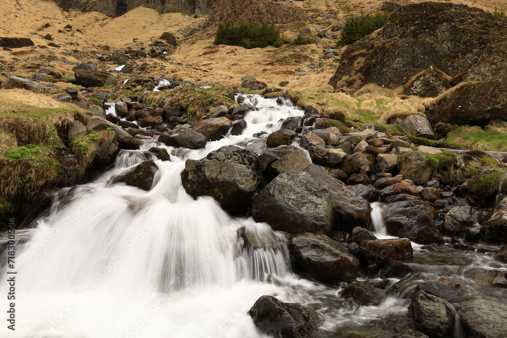 Obraz premium The Snæfellsjökull National Park is a national park of Iceland located in the municipality of Snæfellsbær the west of the country