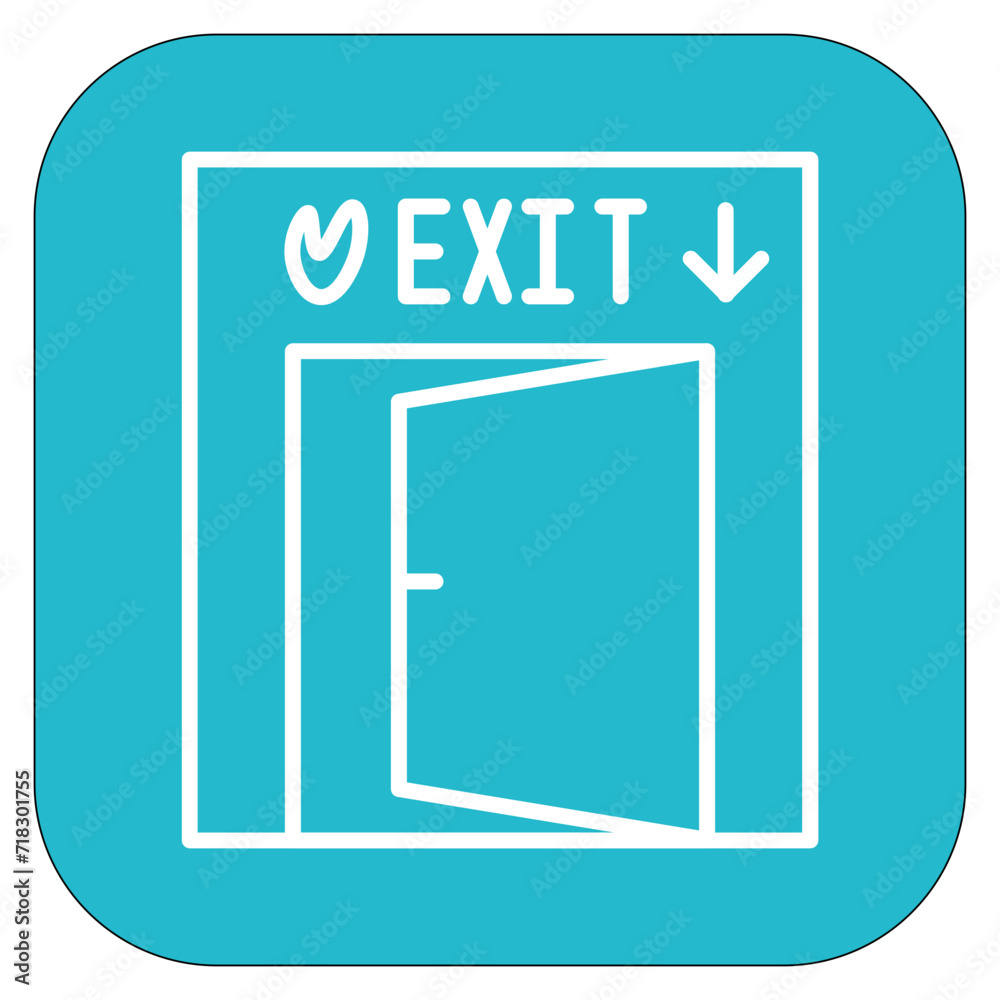Fire Exit Icon of Mall iconset. Fire Exit Icon of Mall iconset.