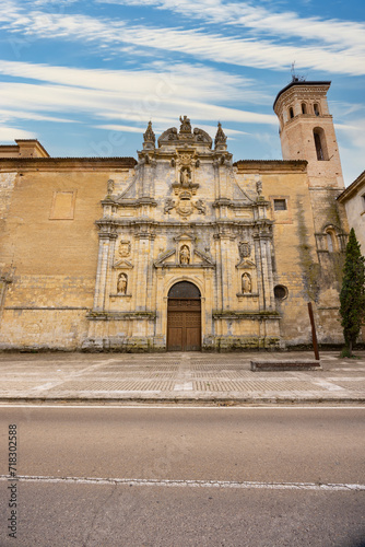 monastery in Carrion de los Condes on the Santiago trail, Castile and Leon, Spain photo