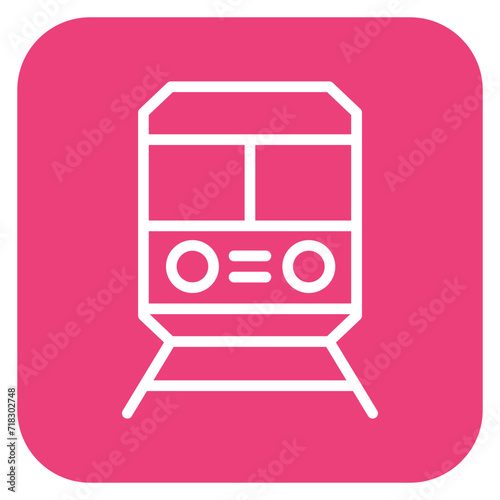 Tram Icon of City Elements iconset.