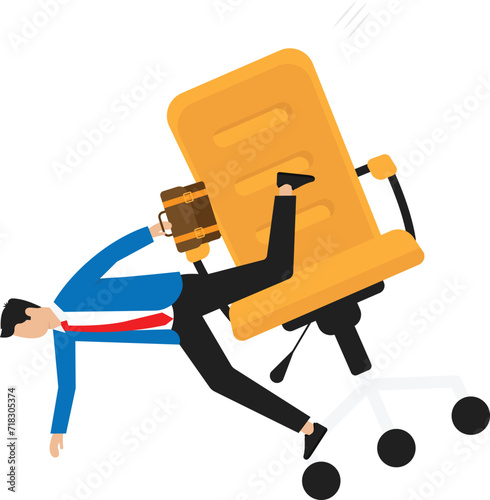 Being fired job and dismissal from job concept

