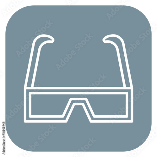 3d Glasses Icon of Cinema iconset.