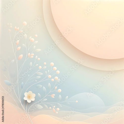 Soft, soothing gradients in pastel tones. Pastel graphics, photo wallpapers.