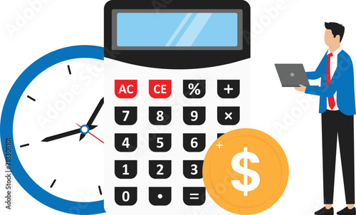 Concept of financial management and optimization,tasks and financial accounting and Humans rely on calculators. Financial administration concept