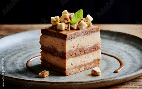 Capture the essence of Halva in a mouthwatering food photography shot photo