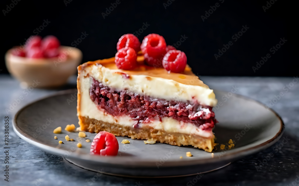 Capture the essence of Cheesecake in a mouthwatering food photography shot Capture the essence of Cheesecake in a mouthwatering food photography shot
