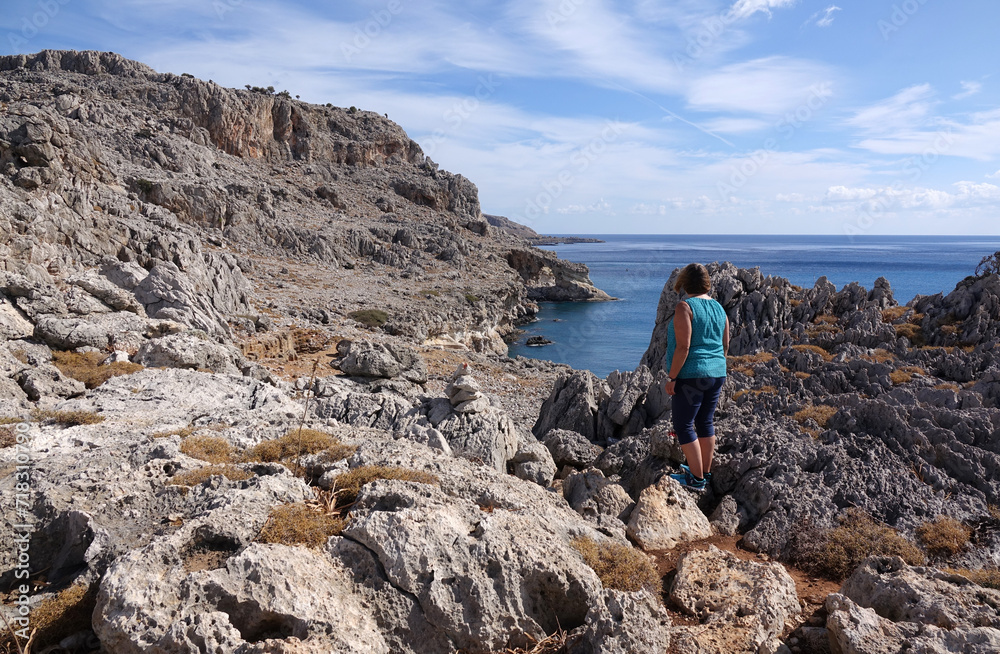 Wandern bei Charakli, Rhodos Wandern bei Charakli, Rhodos