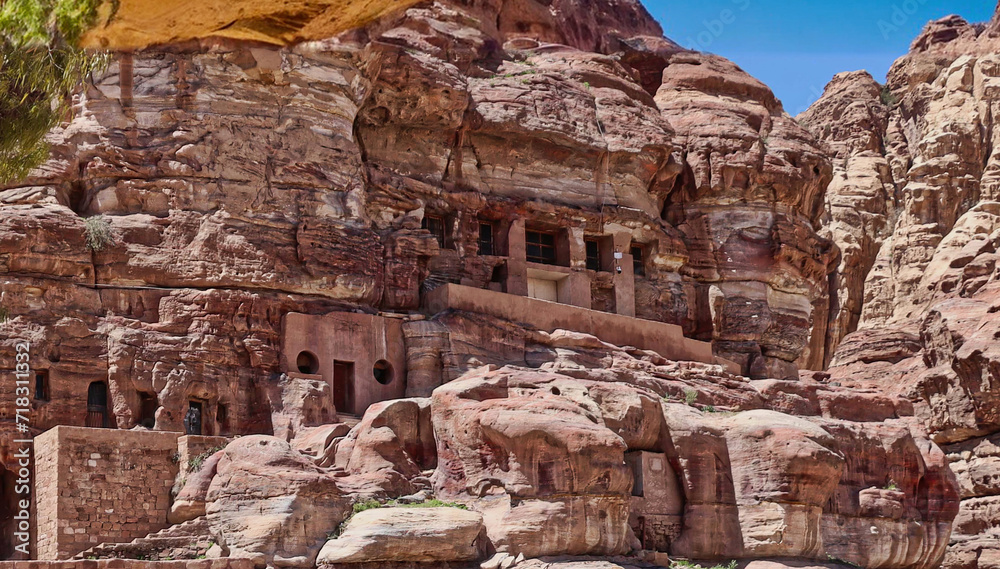 Al-Habis Fortress is a medieval fortification located in Petra, Jordan. It was built by the Crusaders in the 12th century to defend the city from Muslim forces.