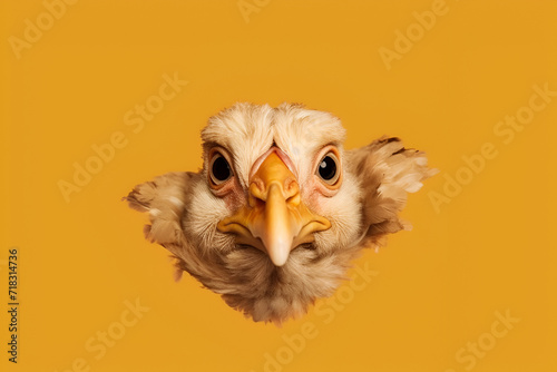 Beautiful Hen Design, Chicken, Perfect for your Project or Wallpaper, Ai Generative photo