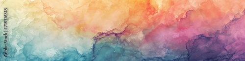 Watercolor texture of modern abstract aesthetics