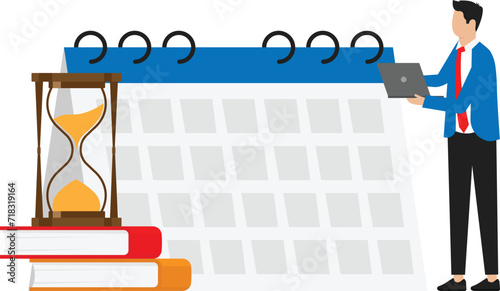 Time management and regarding schedules deadlines and planners, planning and organizing time discipline time management in business. effective time planning.
