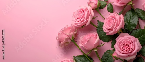 Wallpaper Mural Minimalist valentines day scene wallpaper, simple, empty space for text Torontodigital.ca