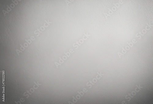 Light Gray Stucco Texture Background Premium White Wallpaper with copy-space and Gray Shadow in Corners