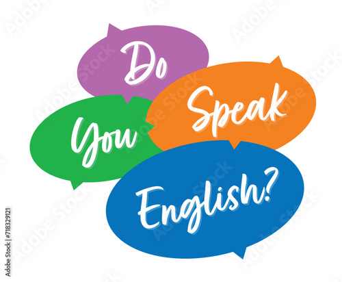 do you speak english. learning foreign languages