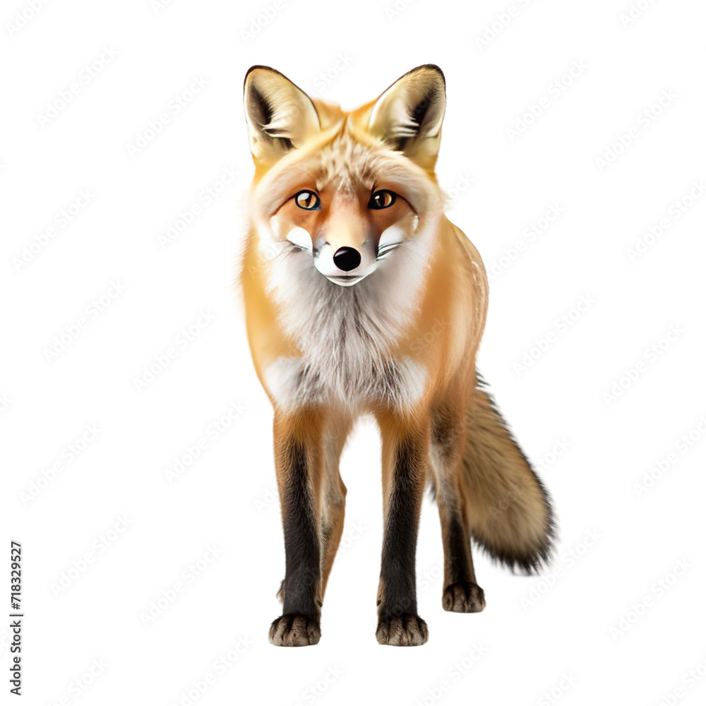 Obraz premium red fox vulpes