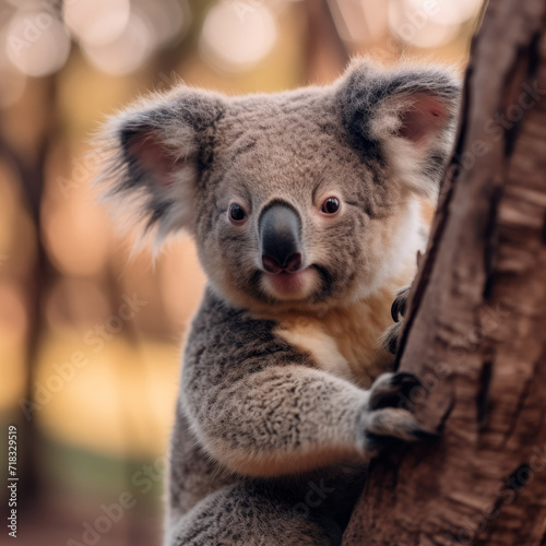Koala Wilderness Portrait