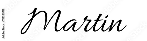  Martin - black color - name - ideal for websites, emails, presentations, greetings, banners, cards, books, t-shirt, sweatshirt, prints, cricut, silhouette,	
