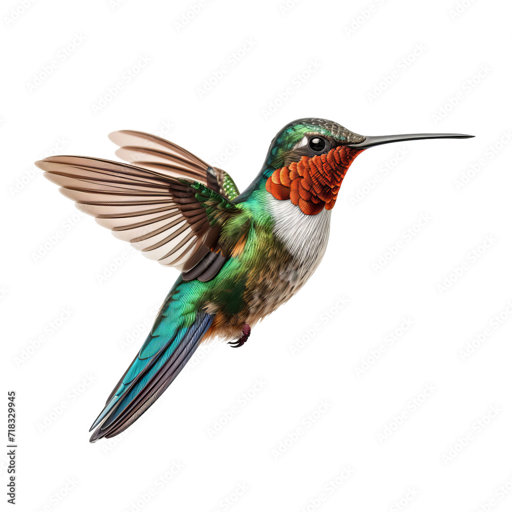 Fototapeta premium hummingbird on a branch