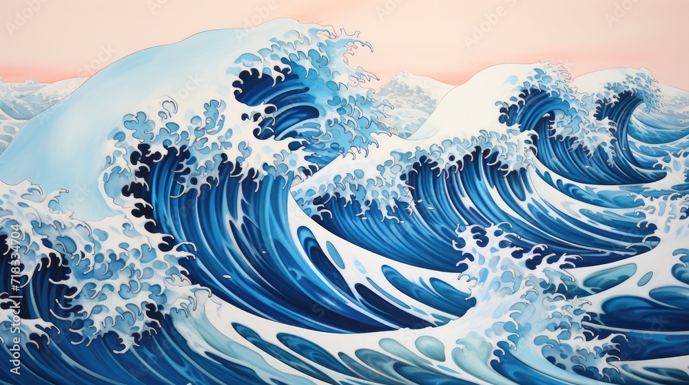 Stormy sea, a storm at sea, nature concept Stormy sea, a storm at sea, nature concept