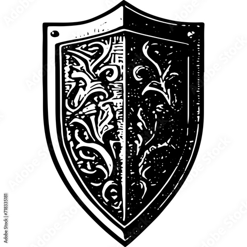Knight Medieval Metal Shield