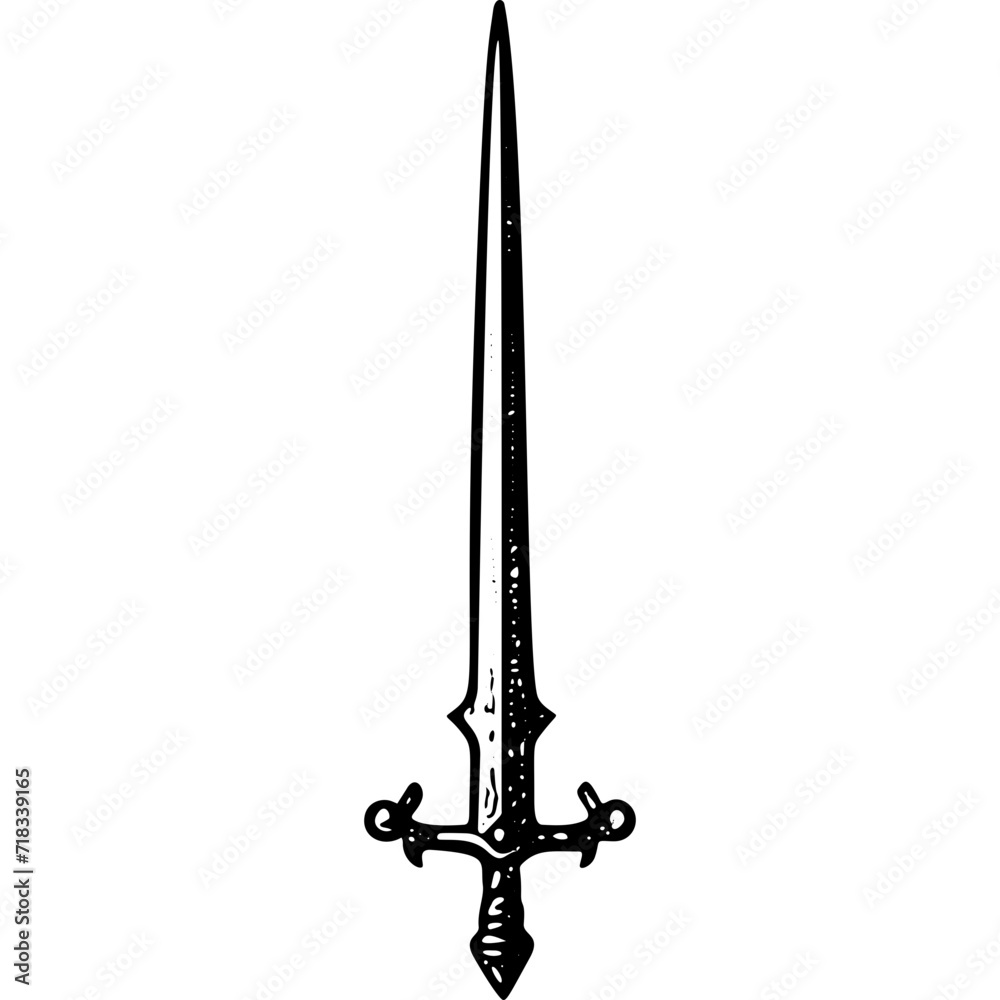 Knight Sword Or Longsword
