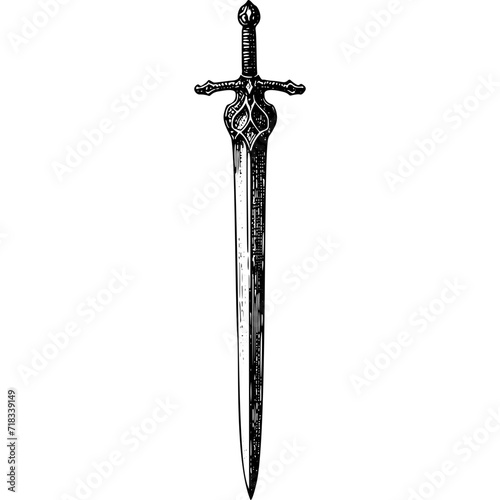 Knight Sword Or Longsword