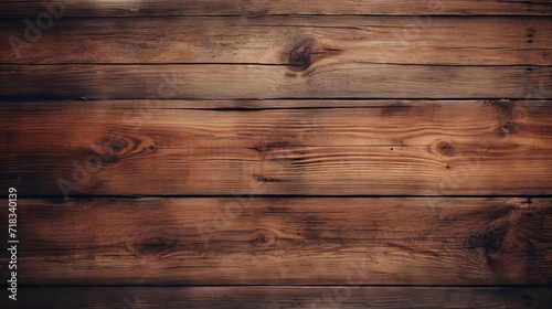 Rustic Wooden Textured Background Generative AI
