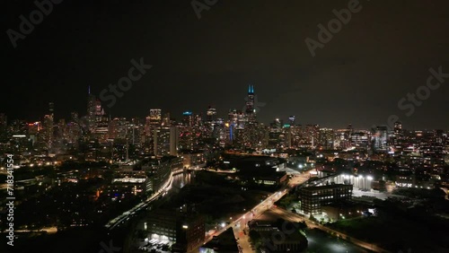 Wallpaper Mural Drone video of the amazing city of Downtown Chicago  Torontodigital.ca