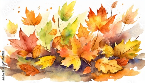 an artistic fall background