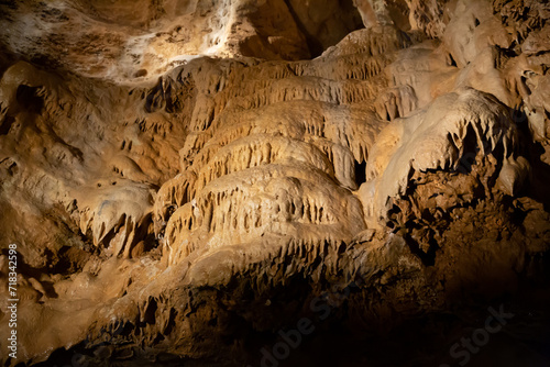 Picturesque view of Koneprusy caves in Czech Republic