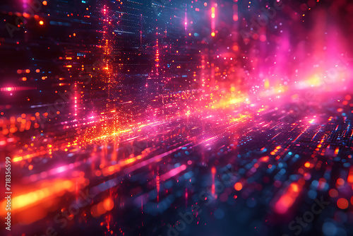 Fluid  painting abstract technology. Intense color full mix vibrant colors
