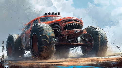 tir monster car 