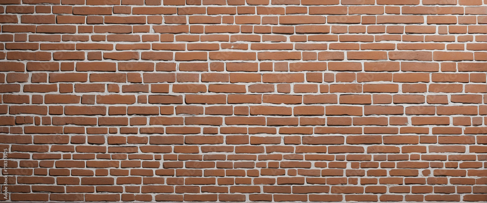 Fototapeta premium Wide Brick Wall Texture for Home or Office Design Palette