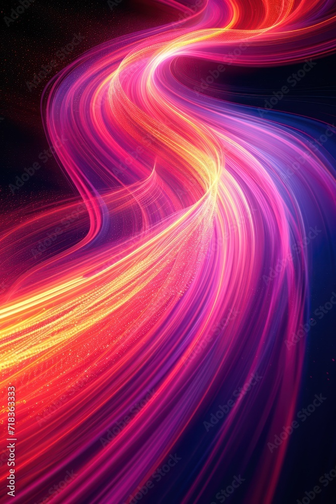 Obraz premium Beautiful neon effects. For design